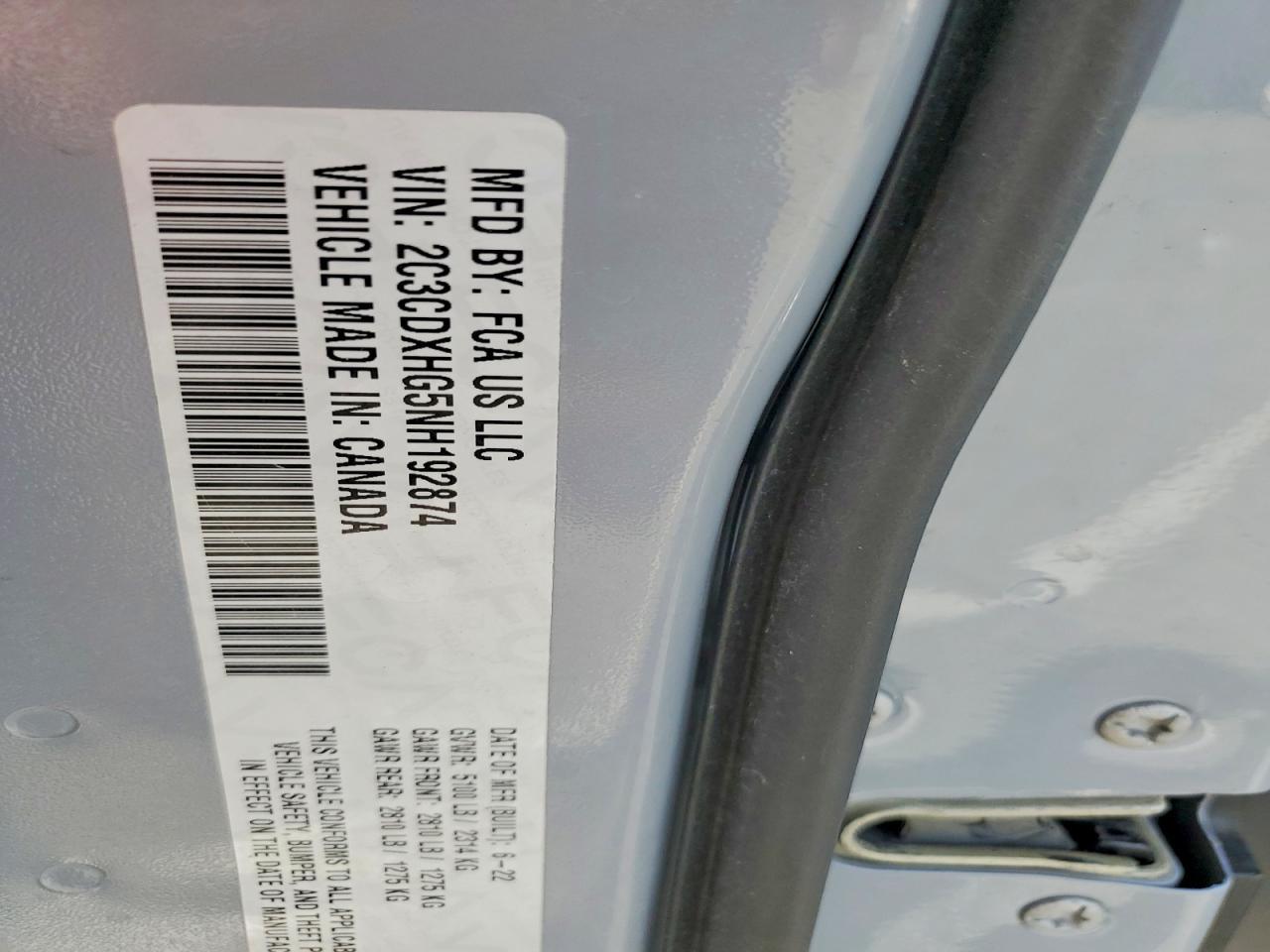 2022 Dodge Charger Gt - zdjęcie 12