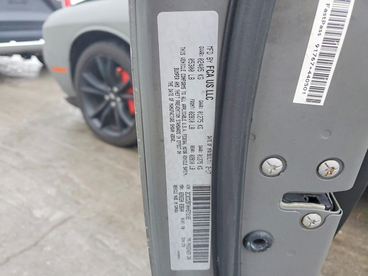 2017 Dodge Challenger R/T - zdjęcie 12