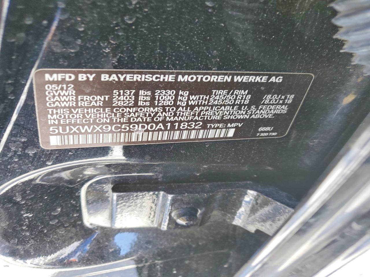 2013 BMW X3 xDrive28I - zdjęcie 13
