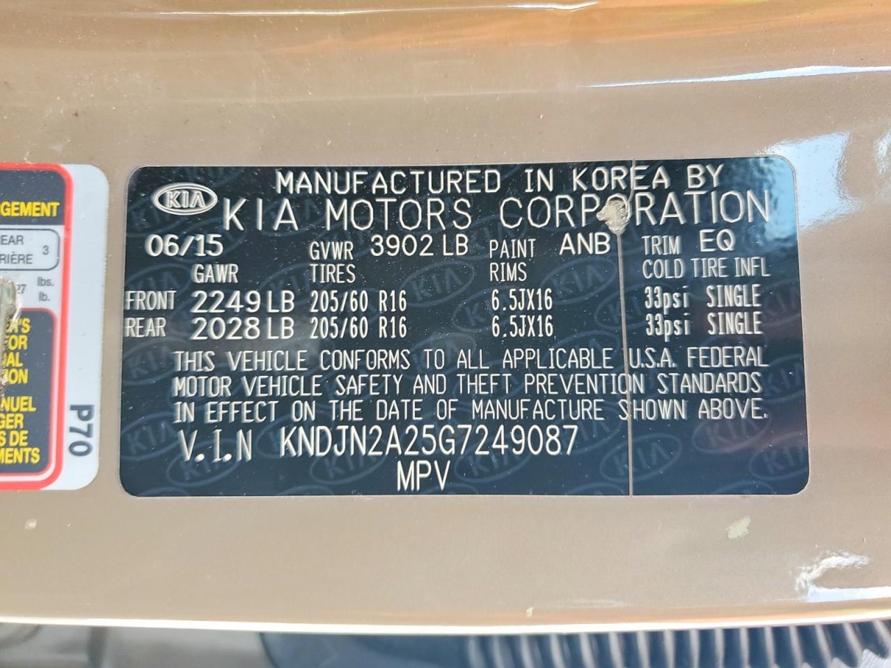 2016 Kia Soul - zdjęcie 13