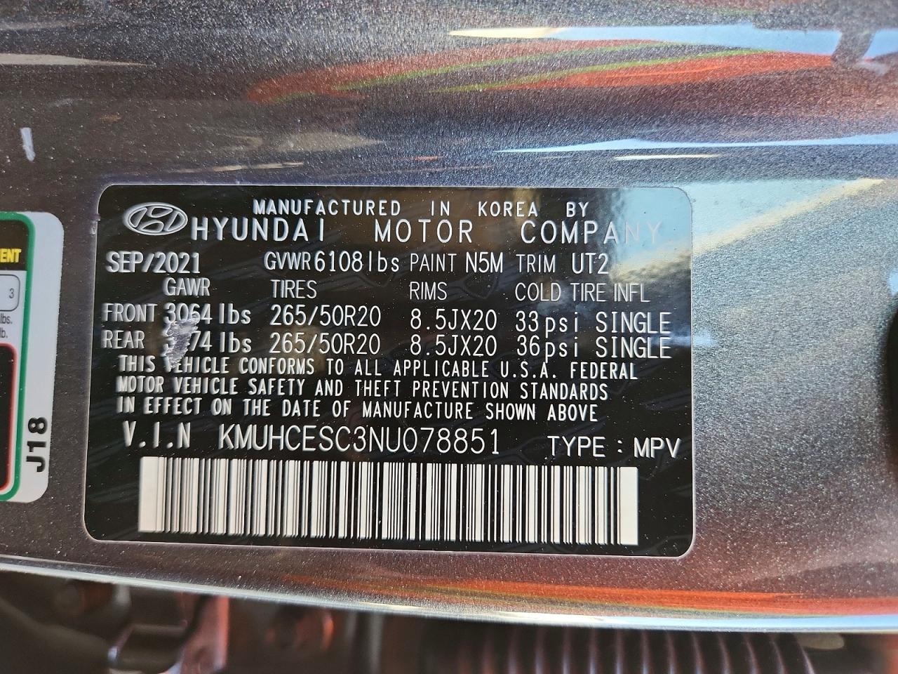 2022 Genesis Gv80 Base - zdjęcie 14
