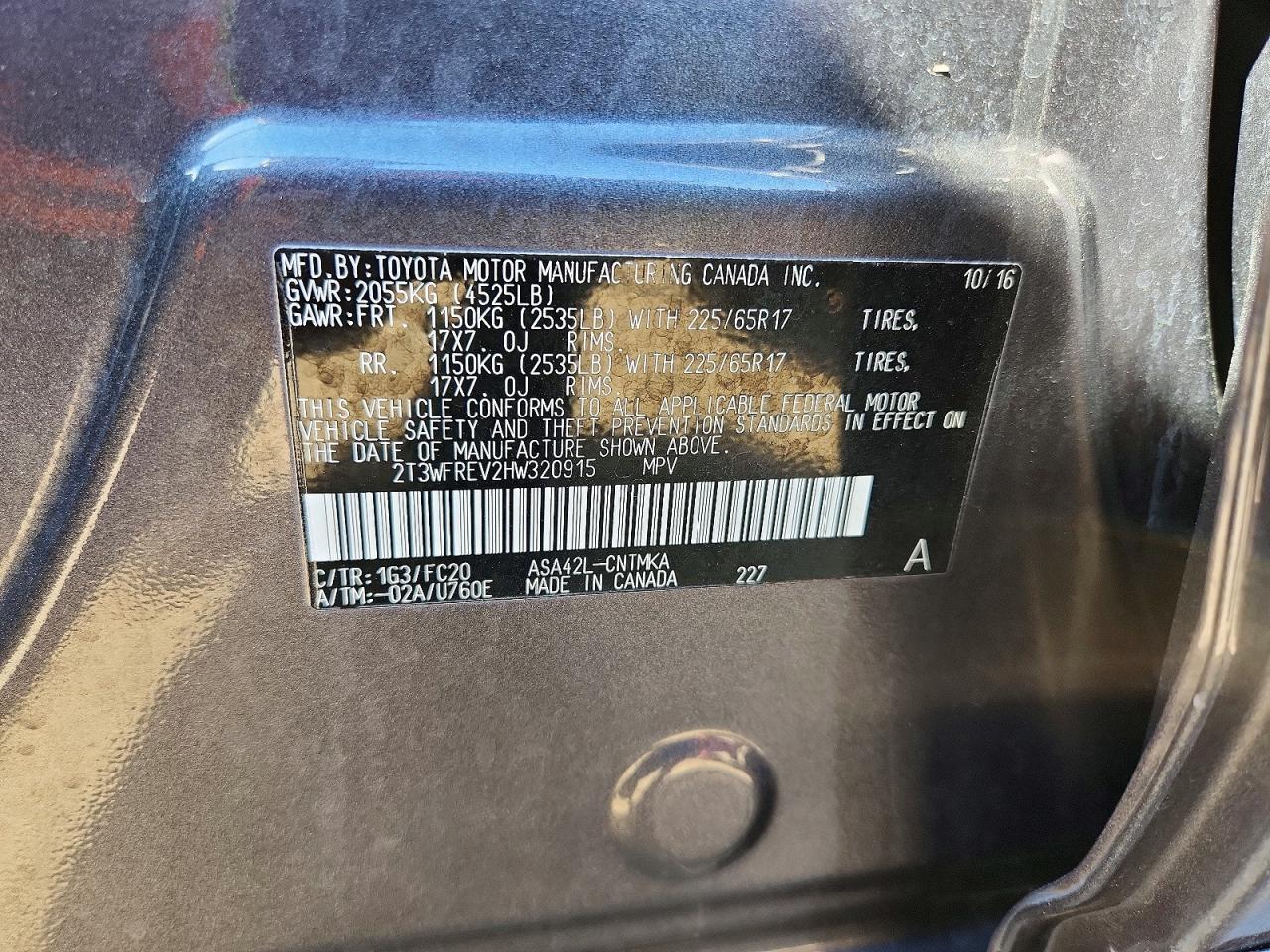 2017 Toyota Rav4 Xle - zdjęcie 13