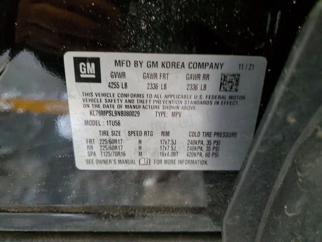 2022 Chevrolet Trailblazer Lt - zdjęcie 14