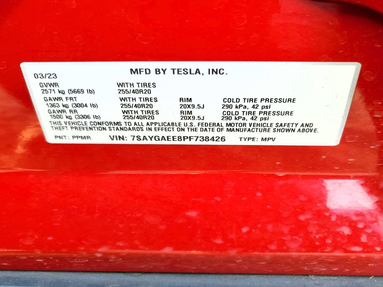 2023 Tesla Model Y - zdjęcie 12