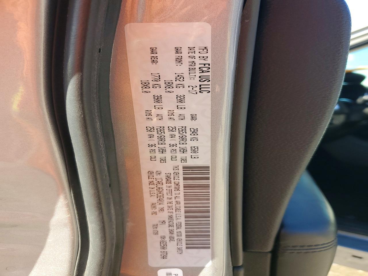 2017 Dodge Durango Sxt - zdjęcie 13