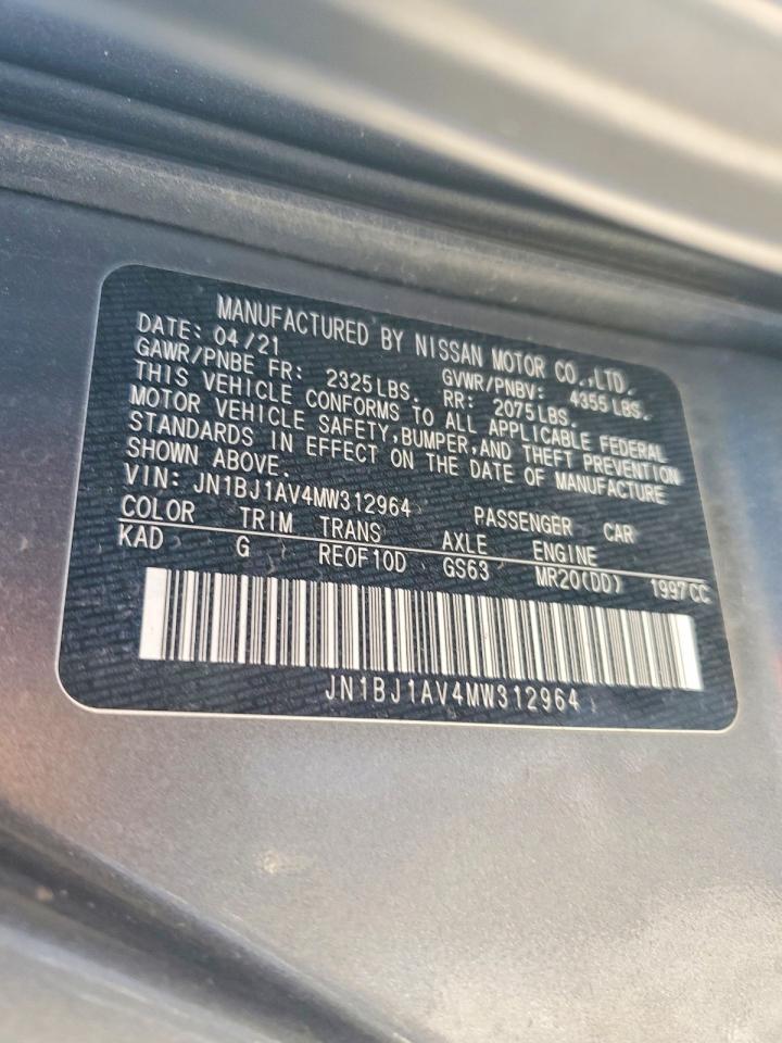 2021 Nissan Rogue Sport S - zdjęcie 12