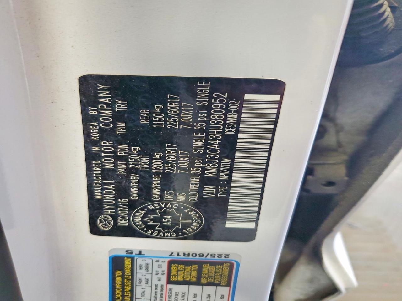 2017 Hyundai Tucson - zdjęcie 13