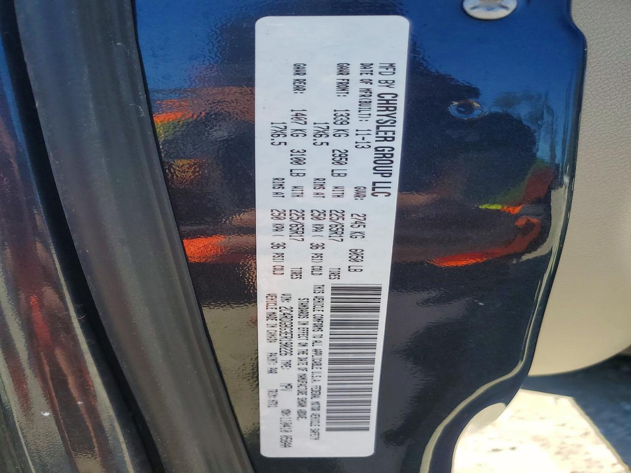 2014 Dodge Grand Caravan Se - zdjęcie 13