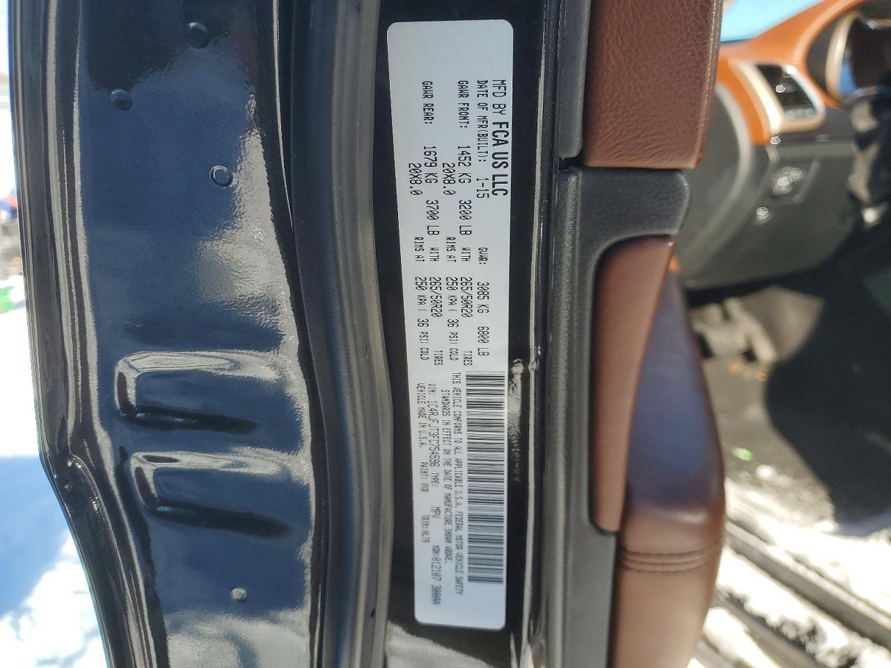 2015 Jeep Grand Cherokee Summit - zdjęcie 13