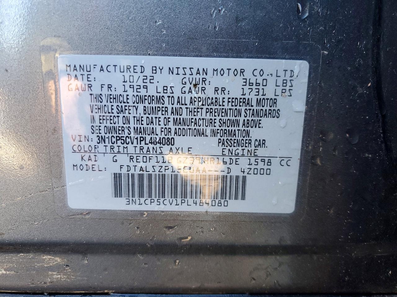 2023 Nissan Kicks Sv - zdjęcie 12