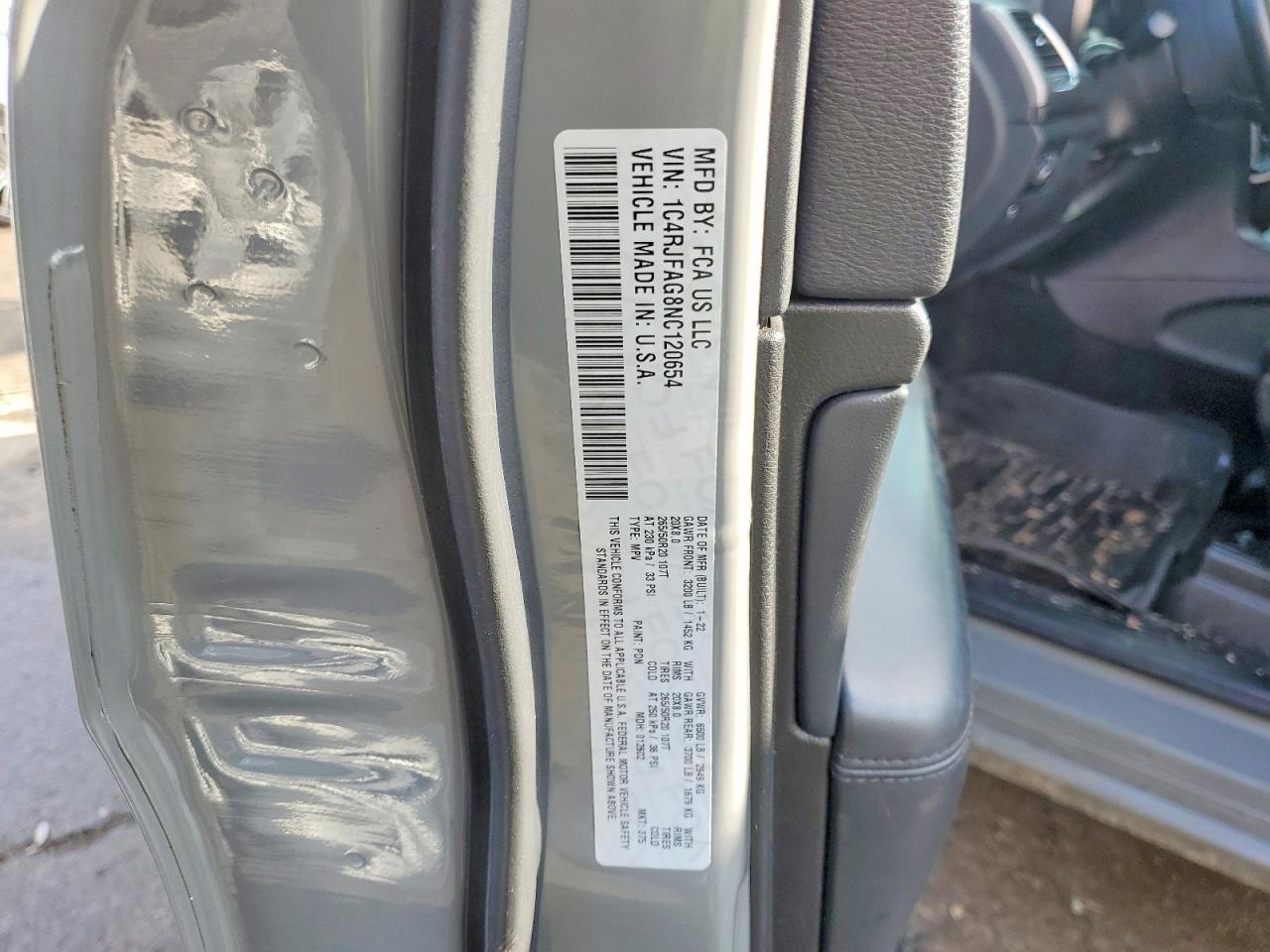 2022 Jeep Grand Cherokee Laredo E - zdjęcie 13