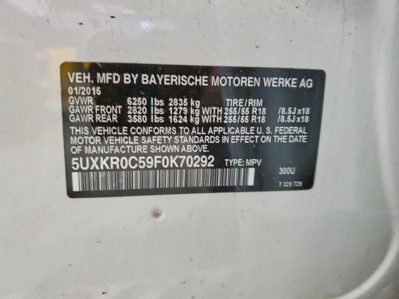 2015 BMW X5 xDrive35I - zdjęcie 13