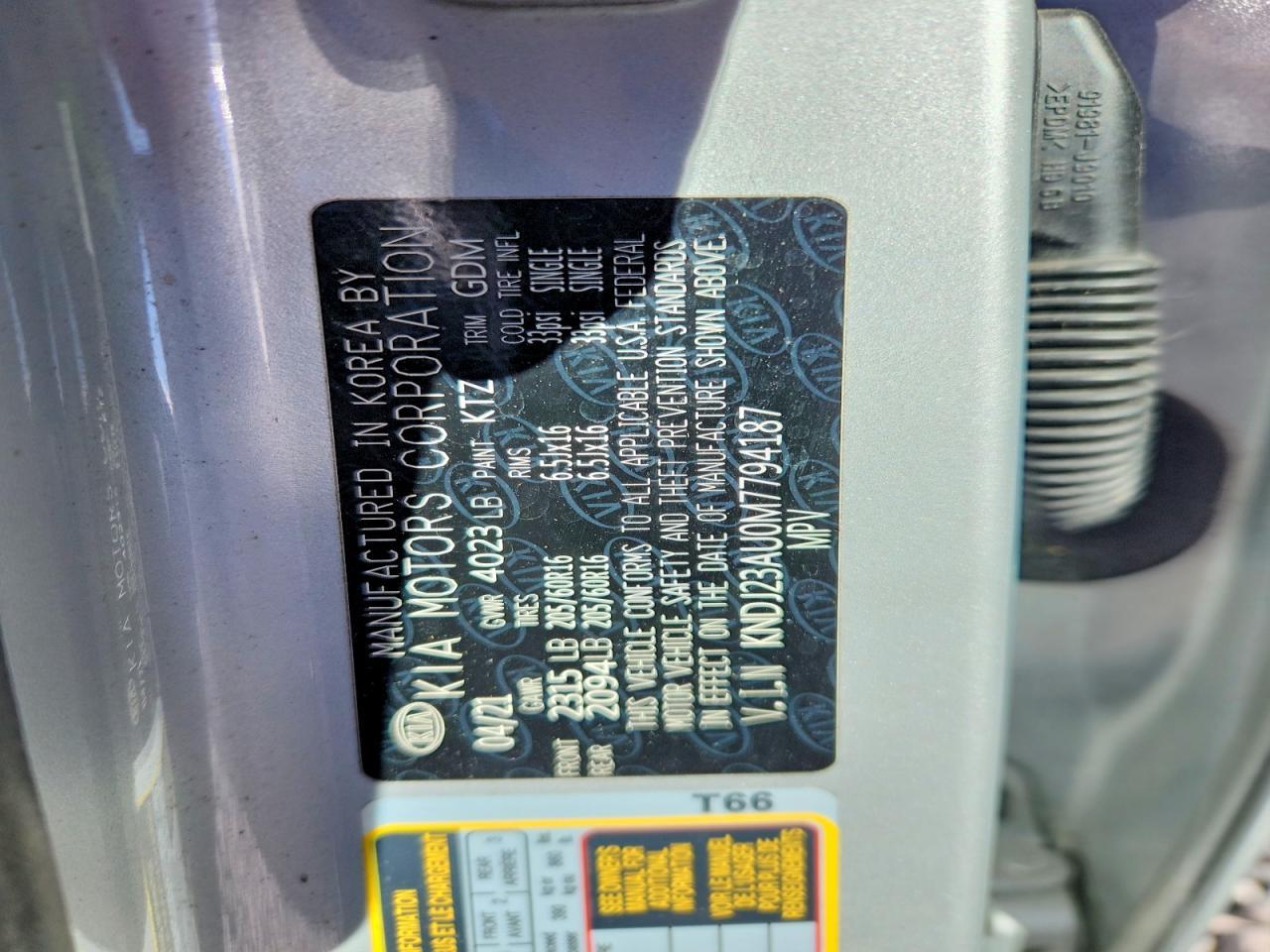 2021 Kia Soul Lx - zdjęcie 12