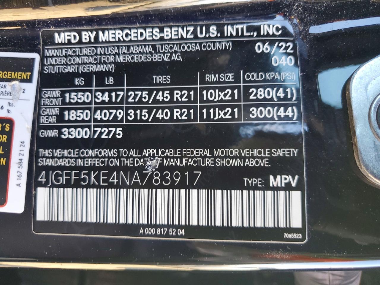 2022 Mercedes-Benz Gls 450 4Matic - zdjęcie 13