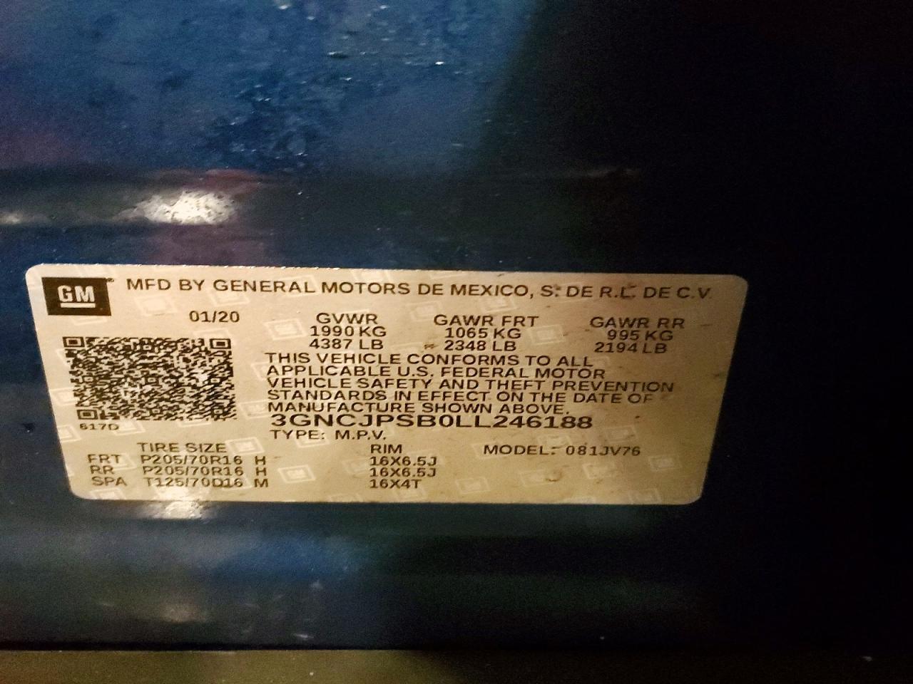 2020 Chevrolet Trax 1Lt - zdjęcie 13