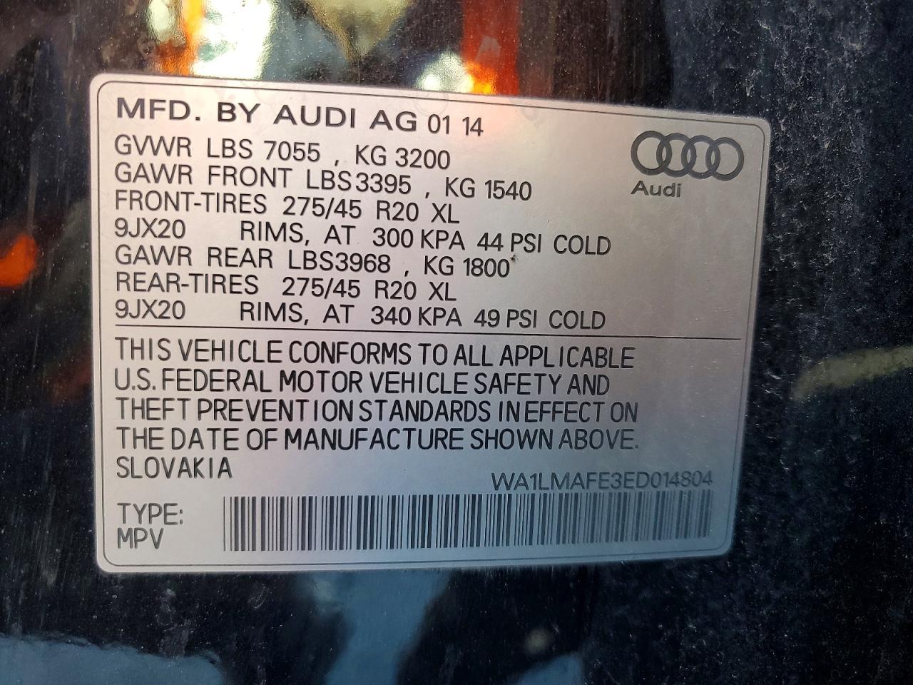 2014 Audi Q7 Premium Plus - zdjęcie 13