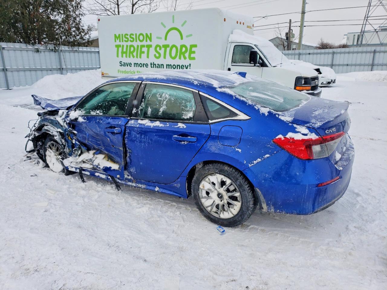 2022 Honda Civic Ex - zdjęcie 2