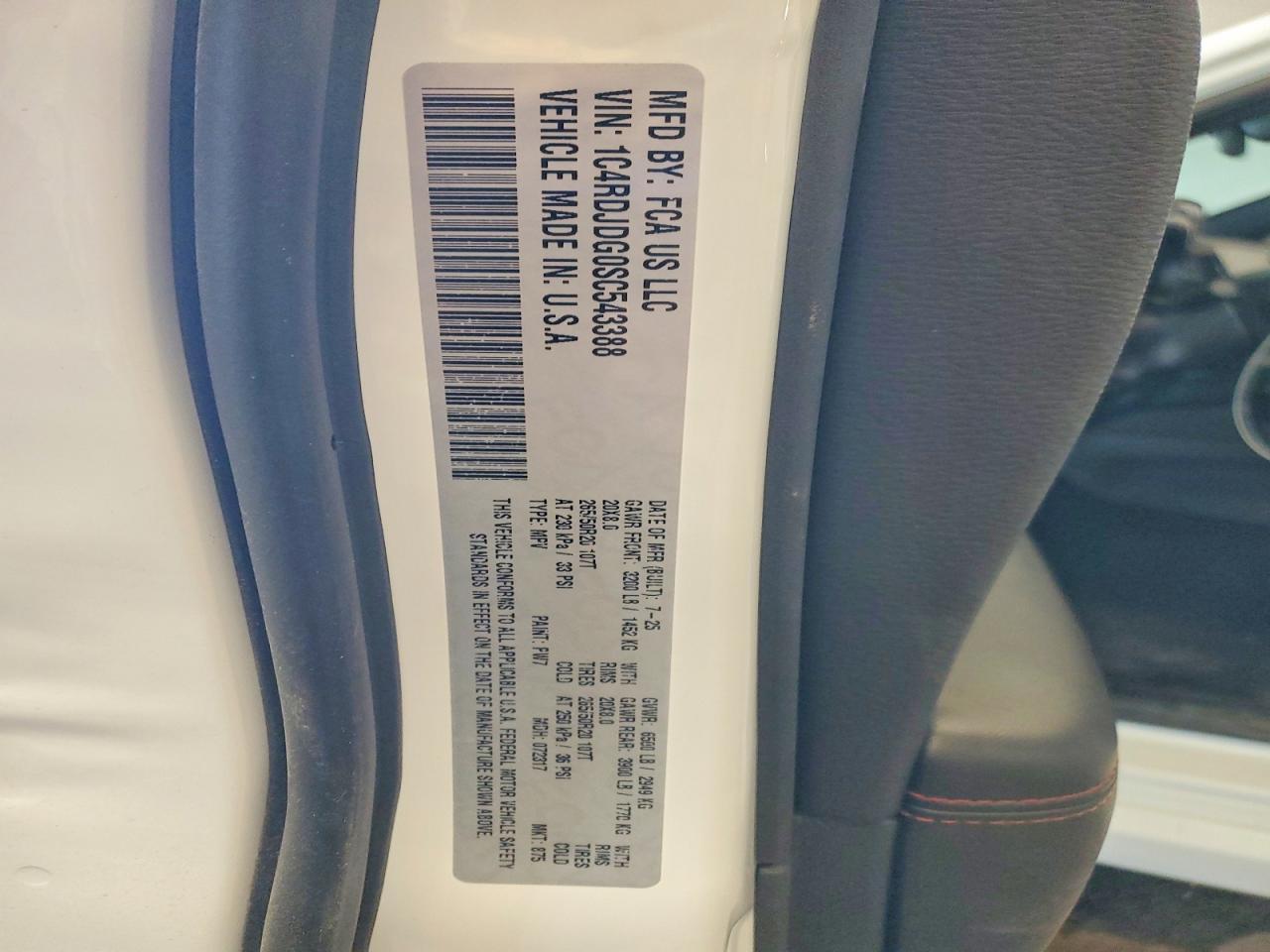 2025 Dodge Durango Gt - zdjęcie 13