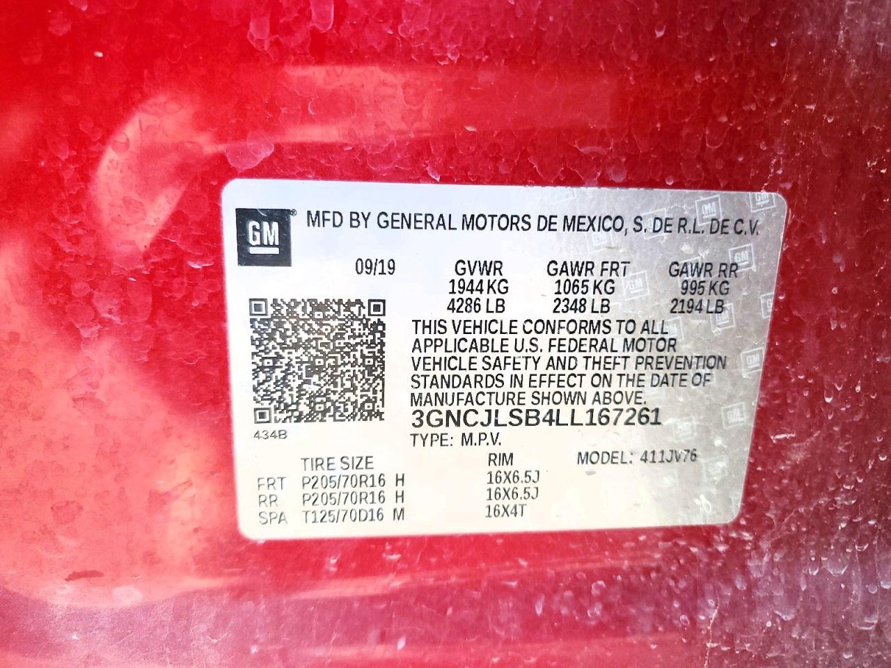 2020 Chevrolet Trax 1Lt - zdjęcie 13