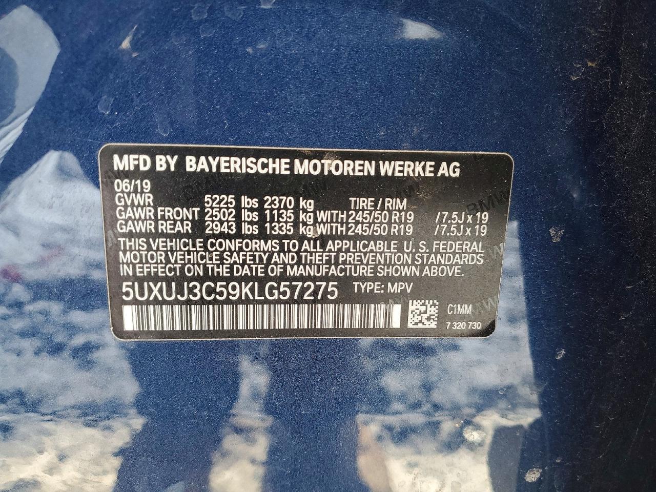 2019 BMW X4 xDrive30I - zdjęcie 13