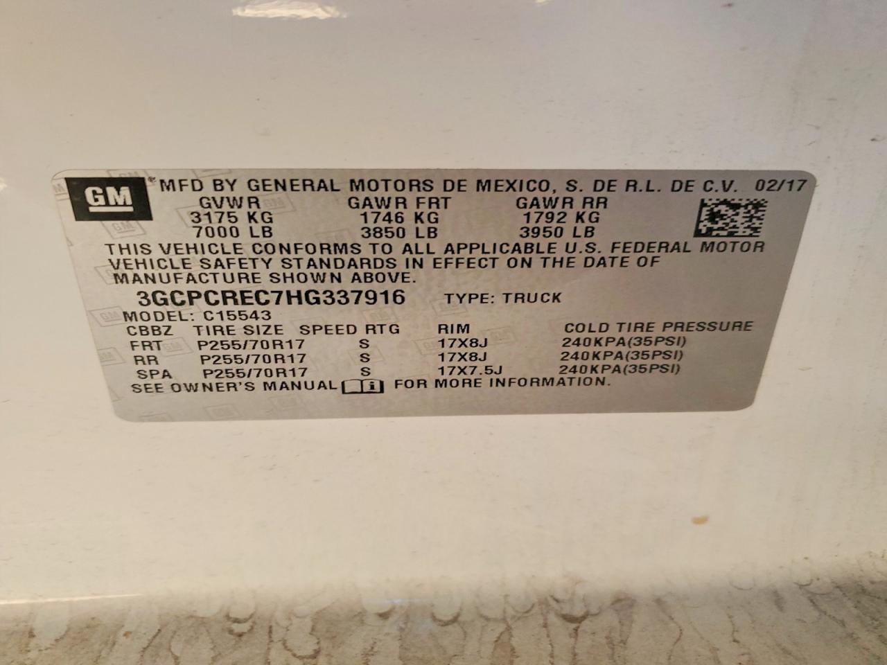 2017 Chevrolet Silverado C1500 Lt - zdjęcie 13