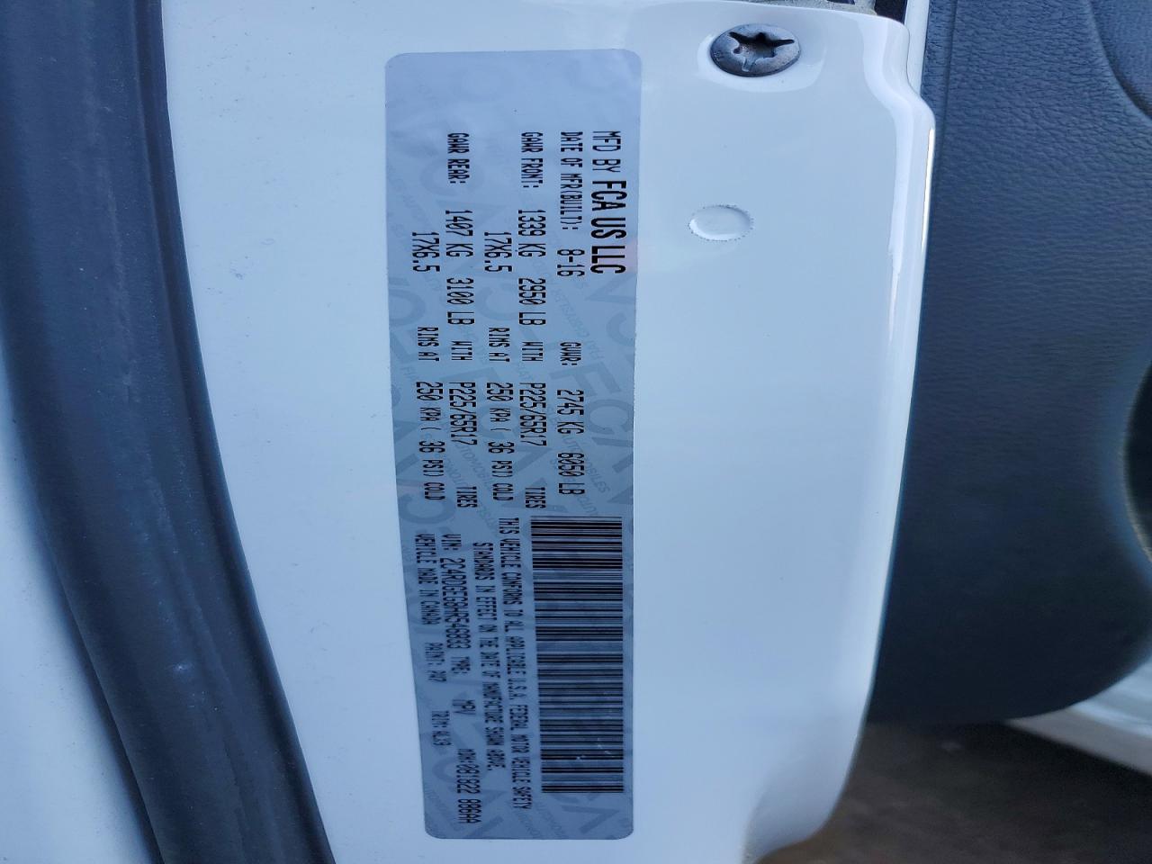 2017 Dodge Grand Caravan Gt - zdjęcie 13