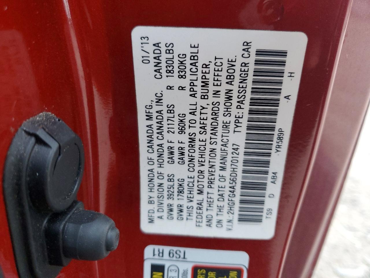 2013 Honda Civic Si - zdjęcie 13