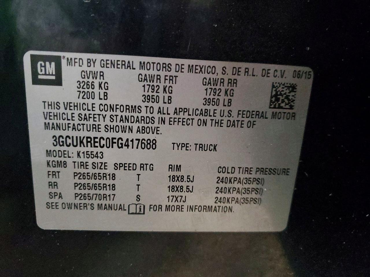 2015 Chevrolet Silverado K1500 Lt - zdjęcie 12