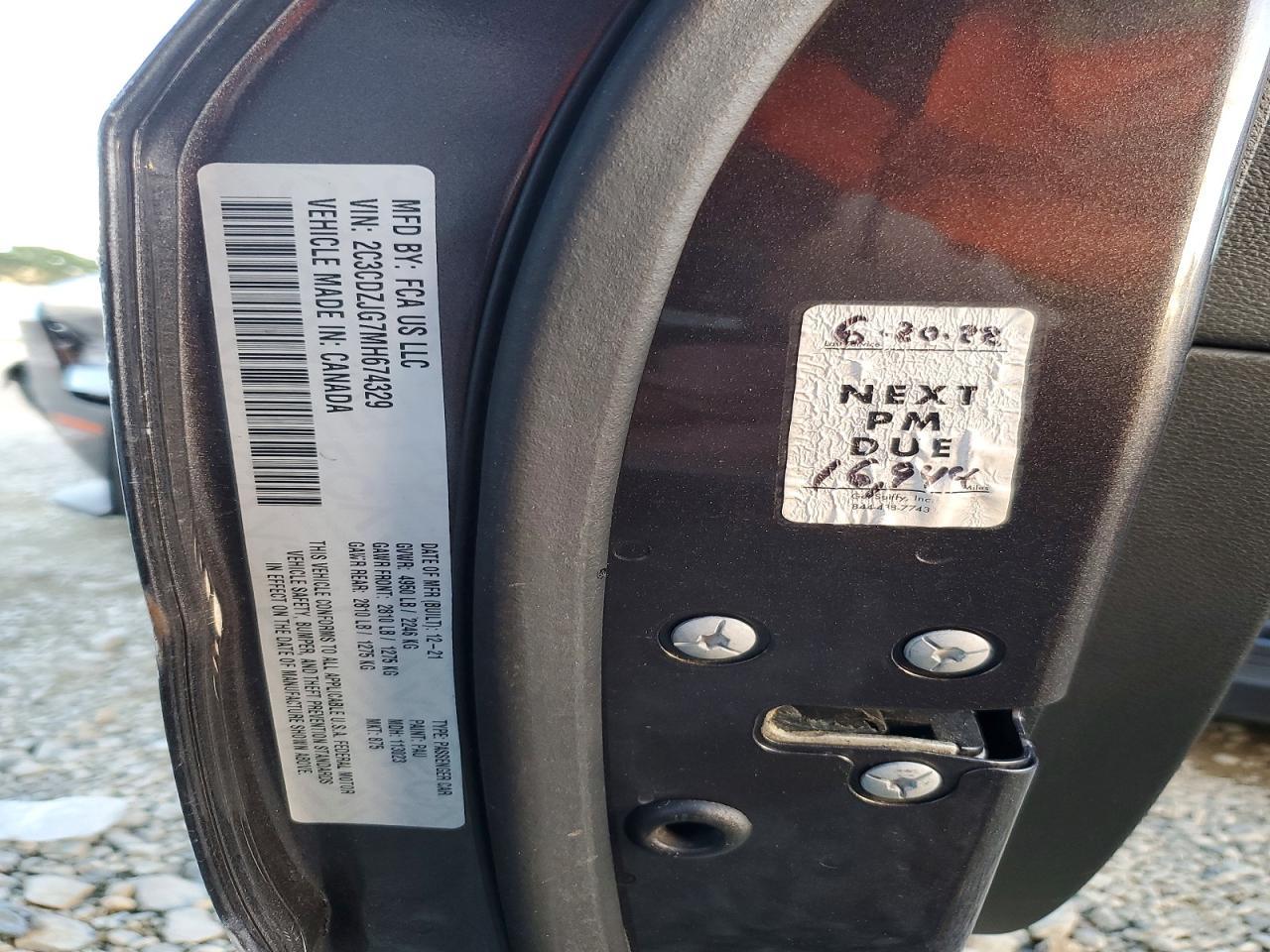 2021 Dodge Challenger Gt - zdjęcie 13