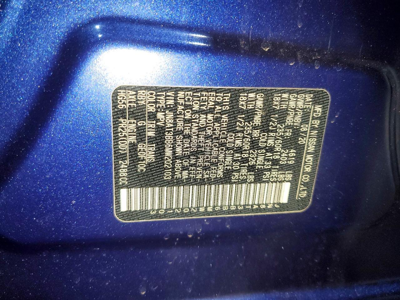 2021 Nissan Rogue Sv - zdjęcie 13