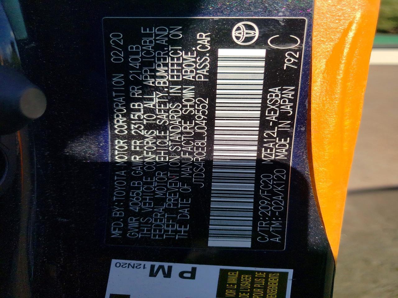 2020 Toyota Corolla Se - zdjęcie 13