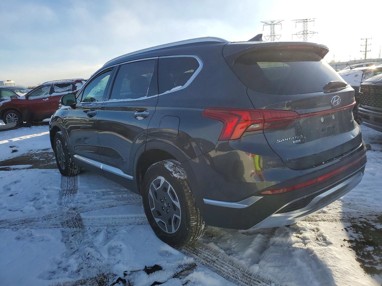 2023 Hyundai Santa Fe Blue - zdjęcie 2