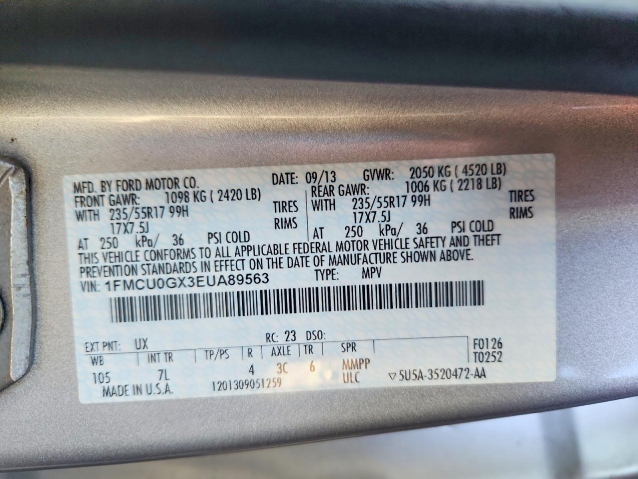 2014 Ford Escape Se - zdjęcie 13