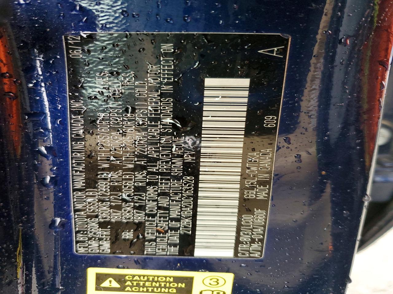 2013 Lexus Rx 350 Base - zdjęcie 12