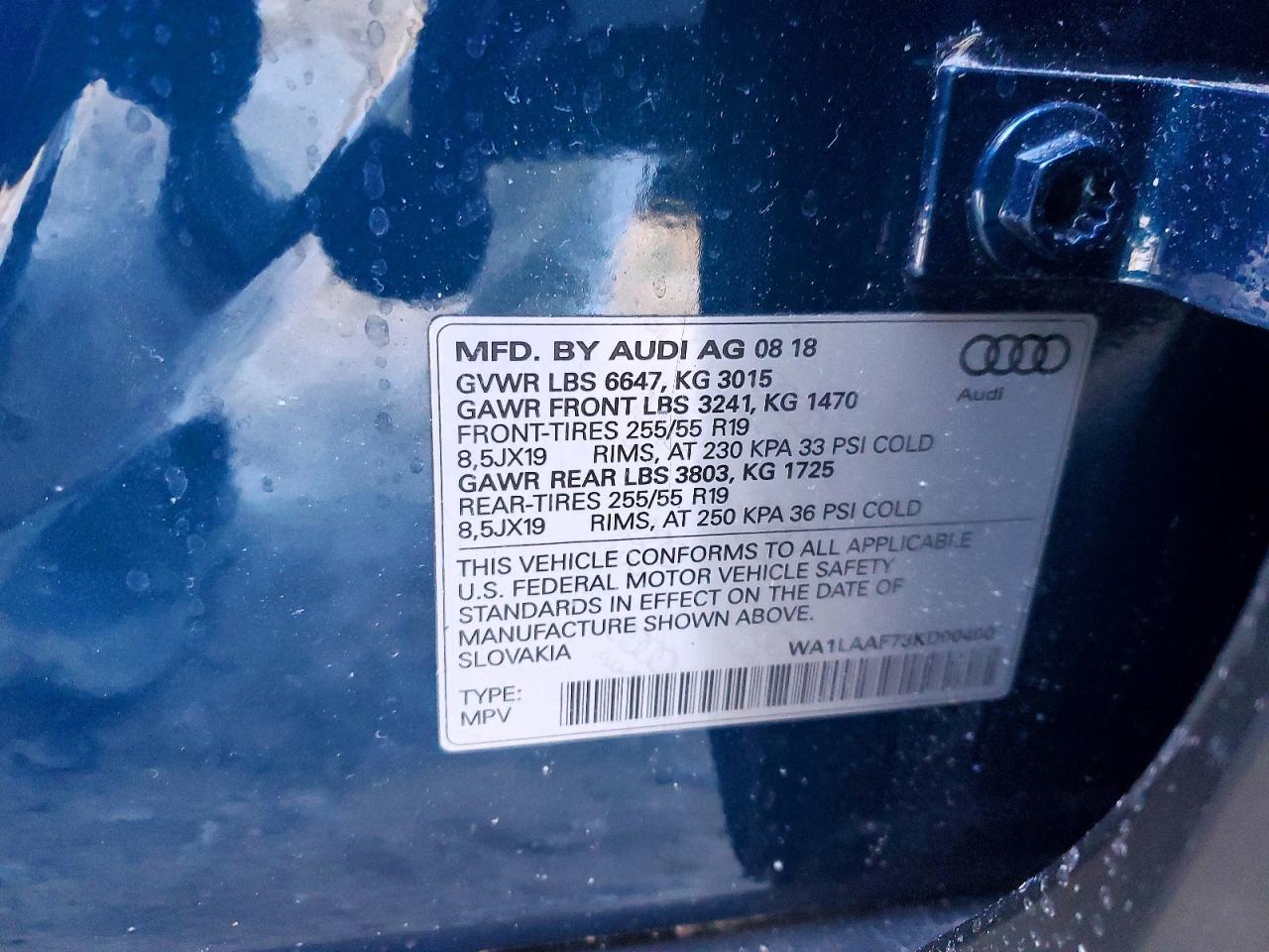 2019 Audi Q7 Premium Plus - zdjęcie 13