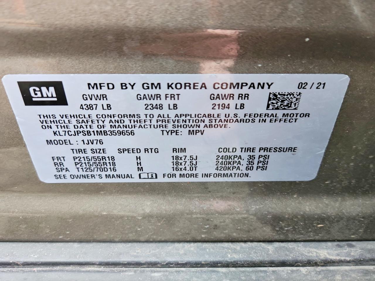 2021 Chevrolet Trax 1Lt - zdjęcie 12