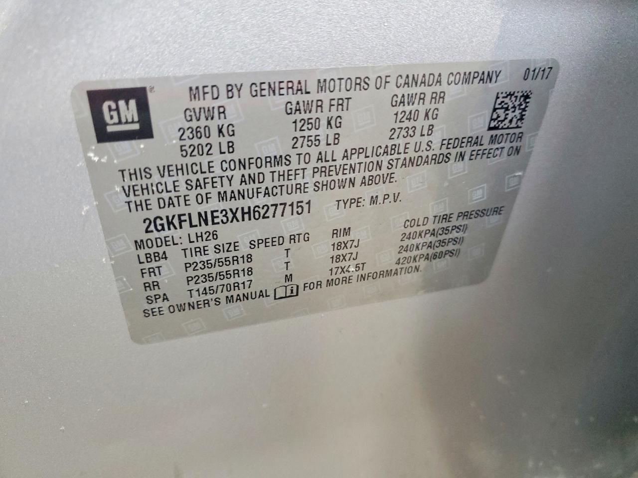 2017 GMC Terrain Sle - zdjęcie 13