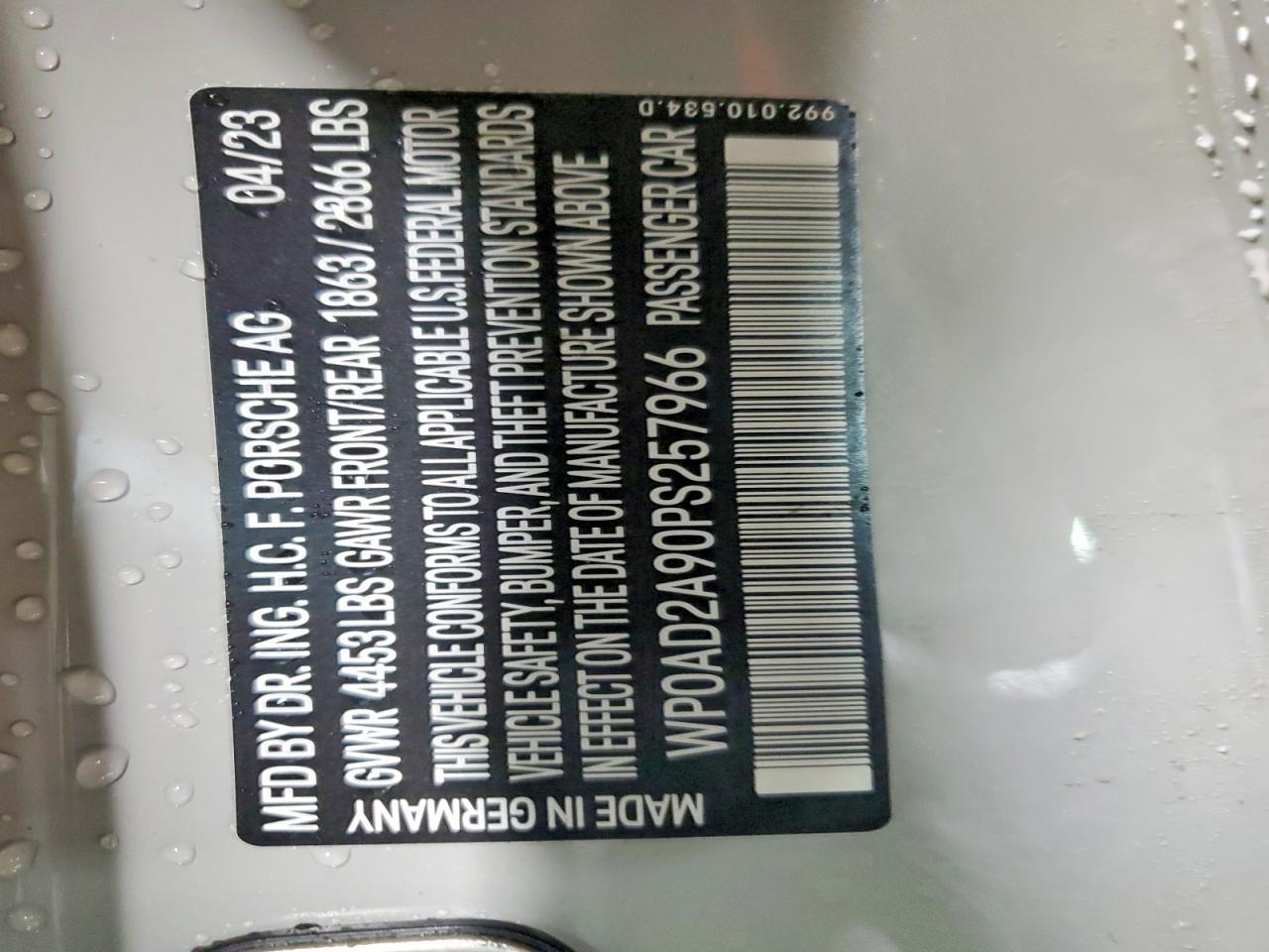 2023 Porsche 911 Turbo - zdjęcie 12