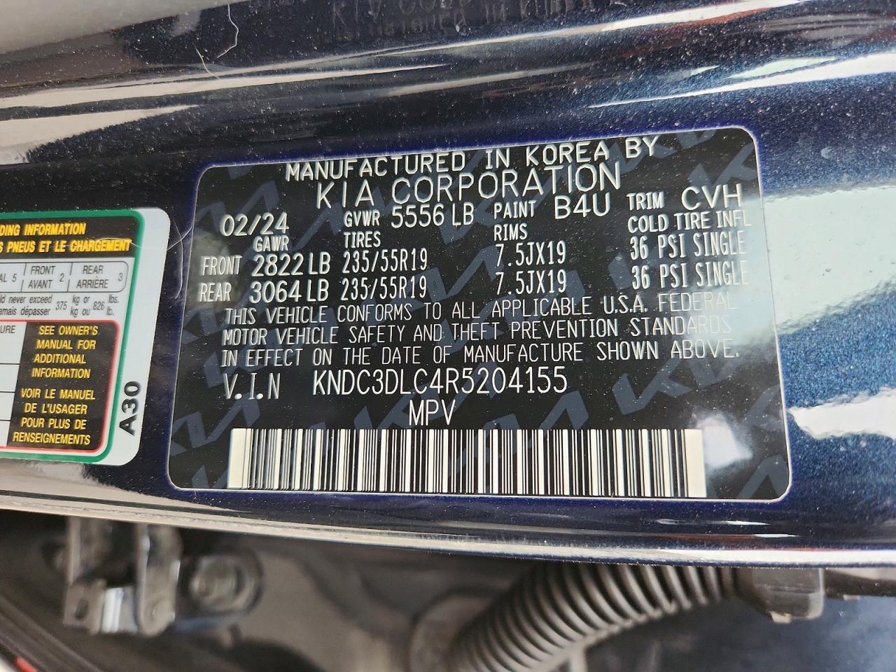 2024 Kia Ev6 Wind - zdjęcie 13