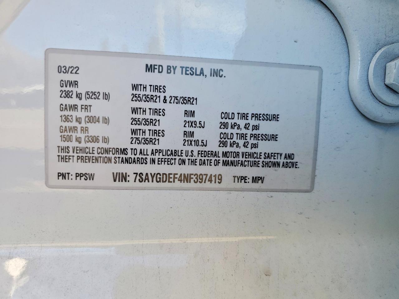 2022 Tesla Model Y - zdjęcie 13