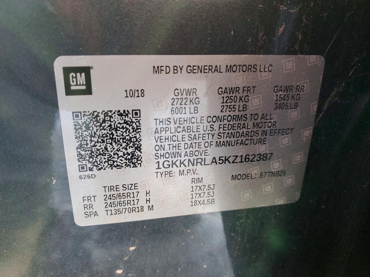 2019 GMC Acadia Sle - zdjęcie 13
