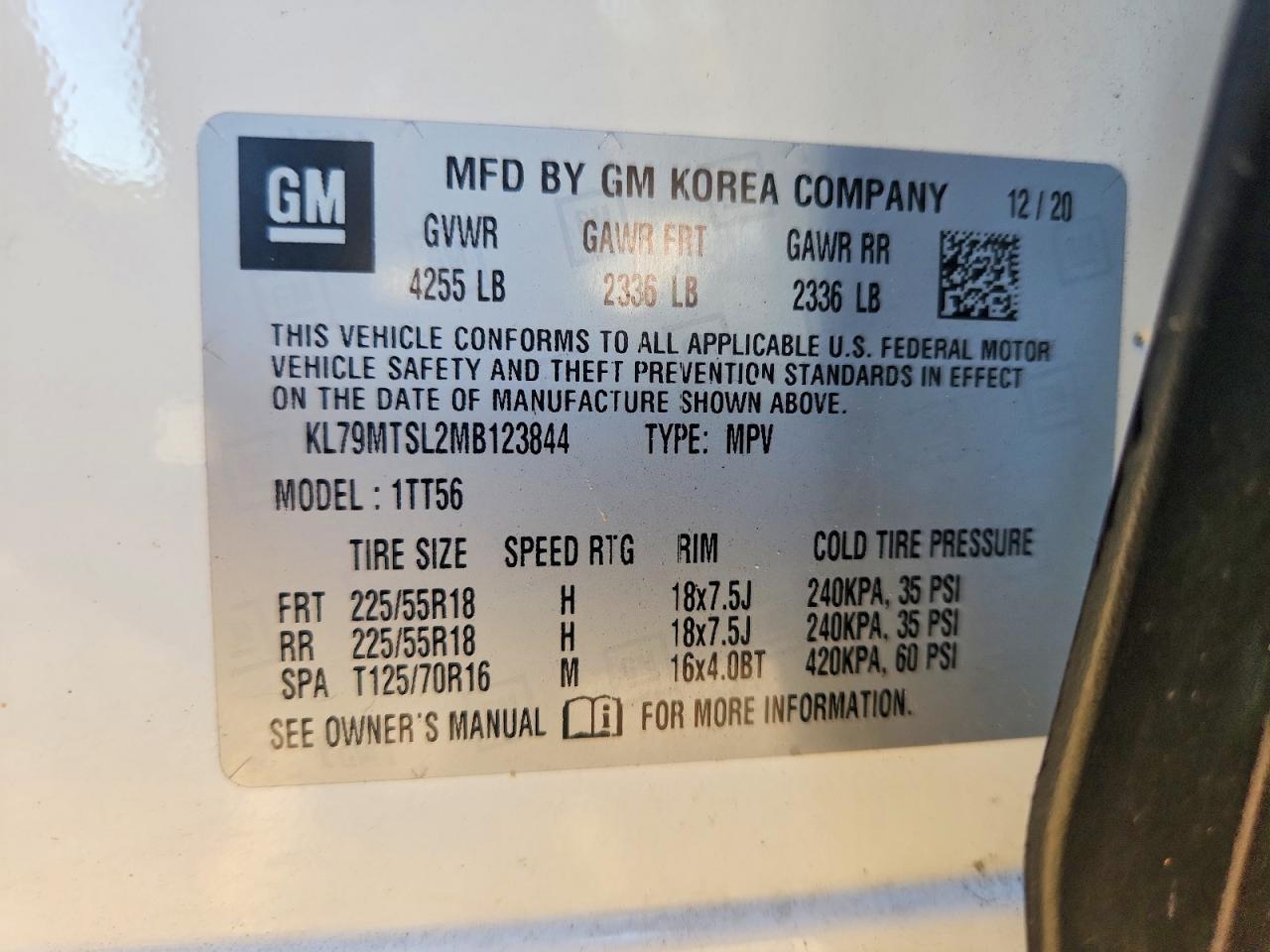 2021 Chevrolet Trailblazer Rs - zdjęcie 13