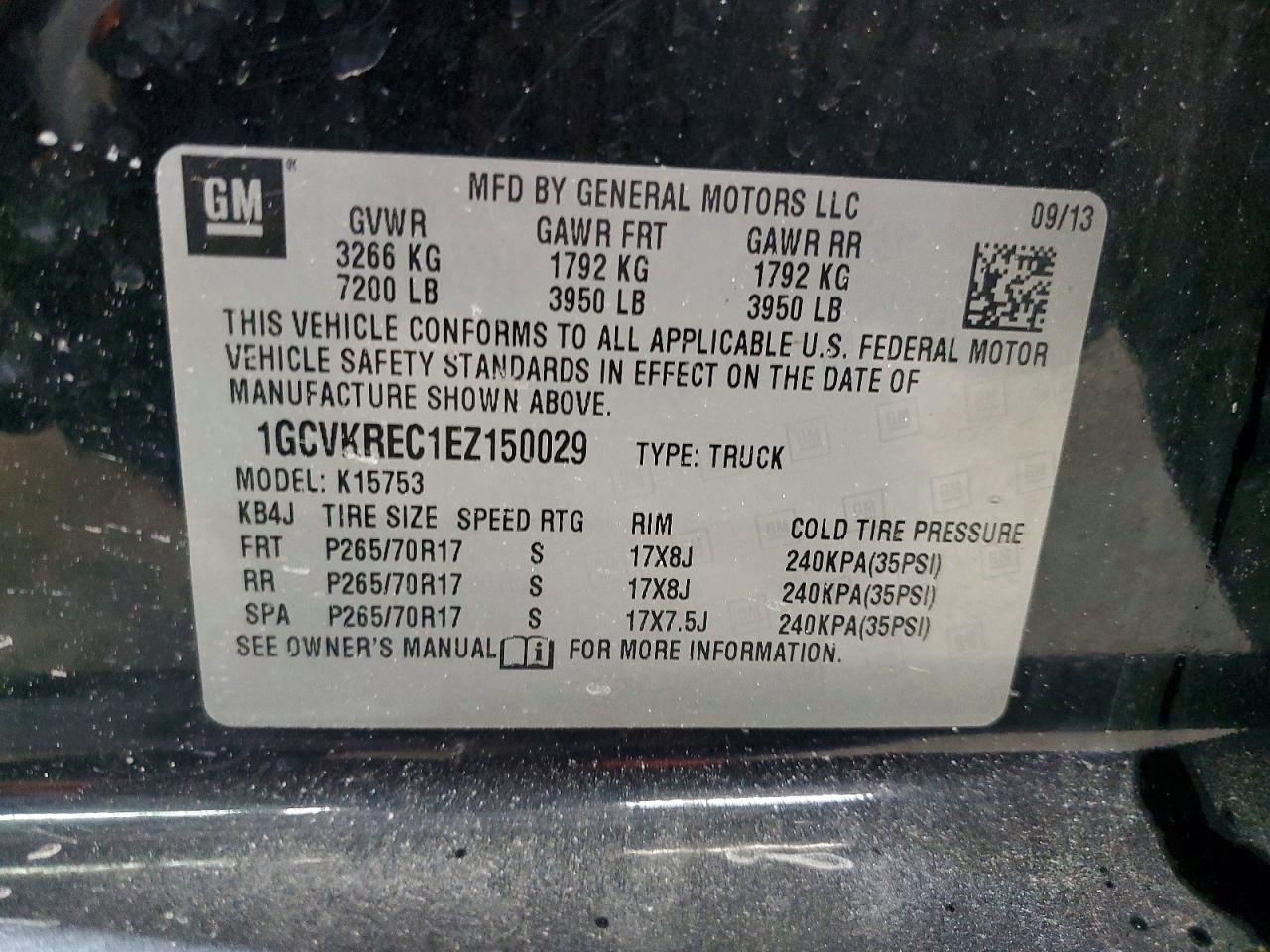 2014 Chevrolet Silverado K1500 Lt - zdjęcie 12