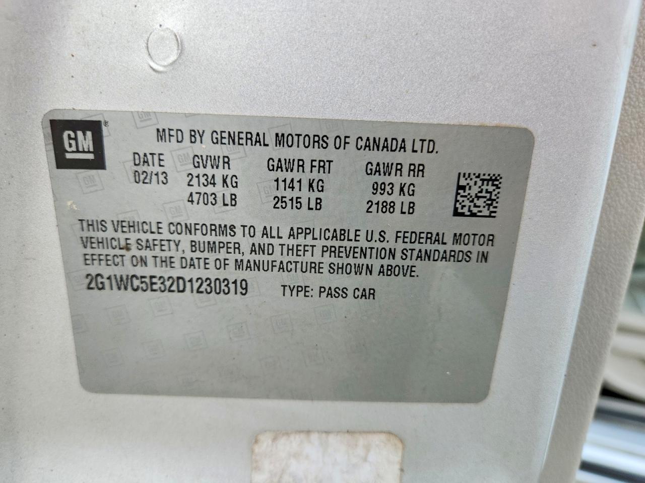 2013 Chevrolet Impala Ltz - zdjęcie 12