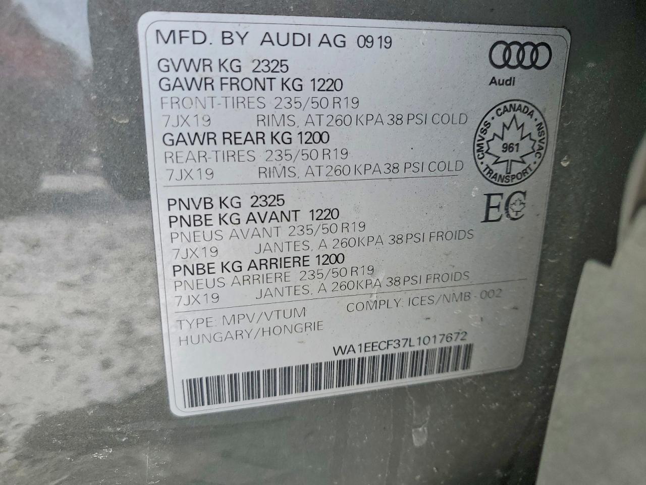2020 Audi Q3 Premium Plus S-Line - zdjęcie 13
