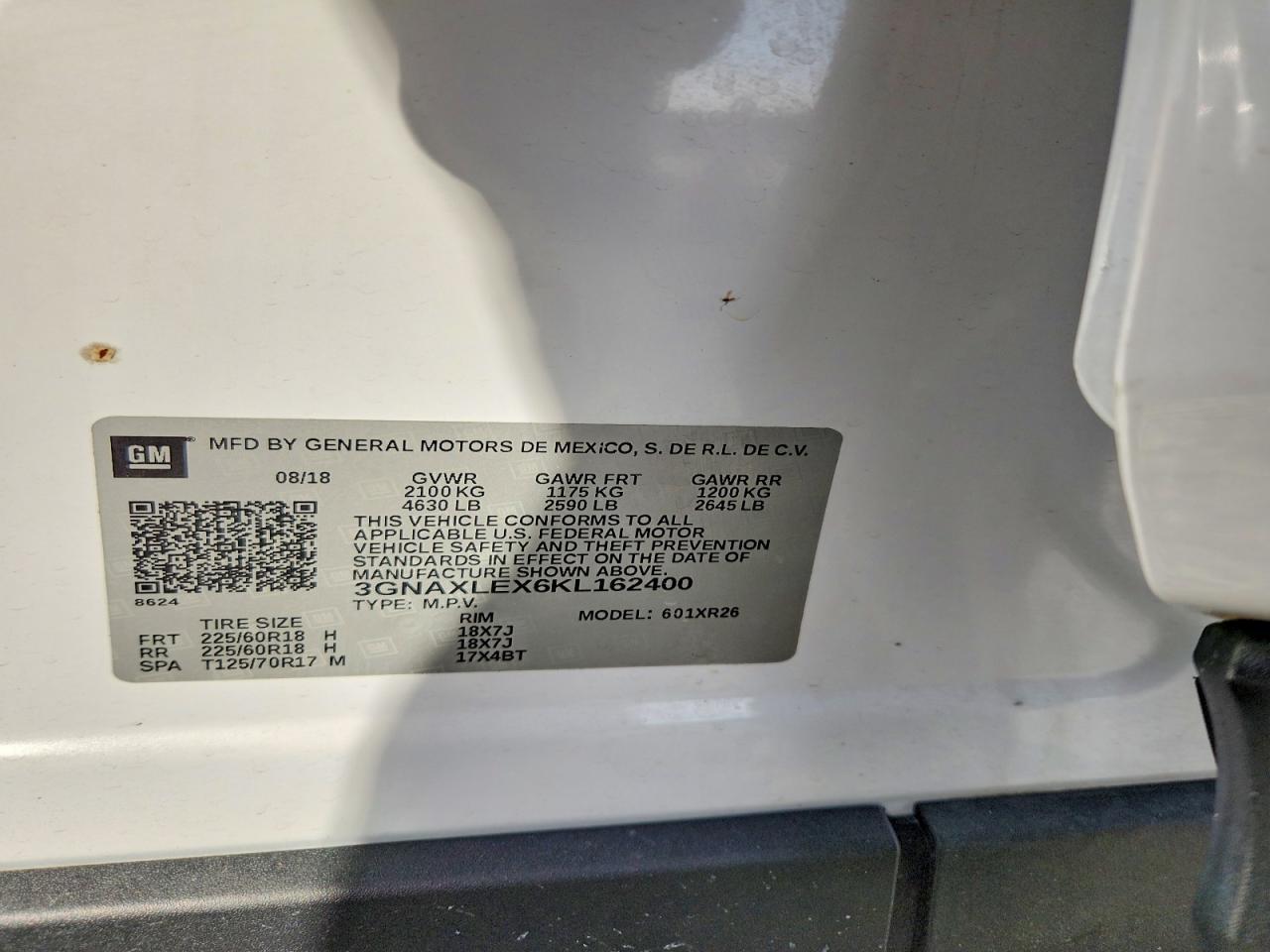 2019 Chevrolet Equinox Lt - zdjęcie 13