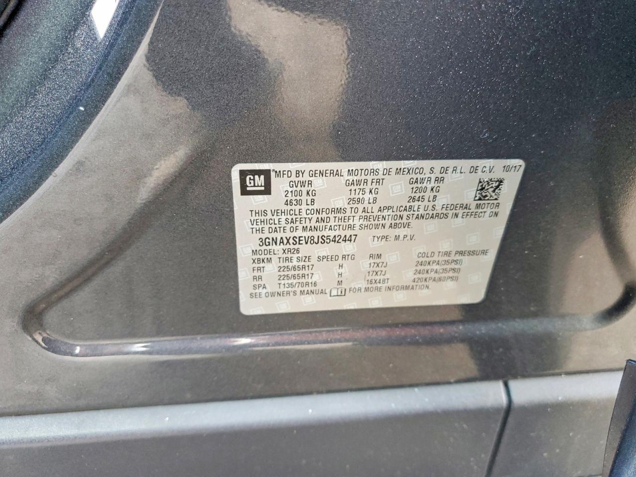 2018 Chevrolet Equinox Lt - zdjęcie 13