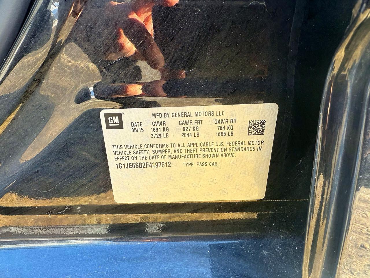 2015 Chevrolet Sonic Ltz - zdjęcie 11