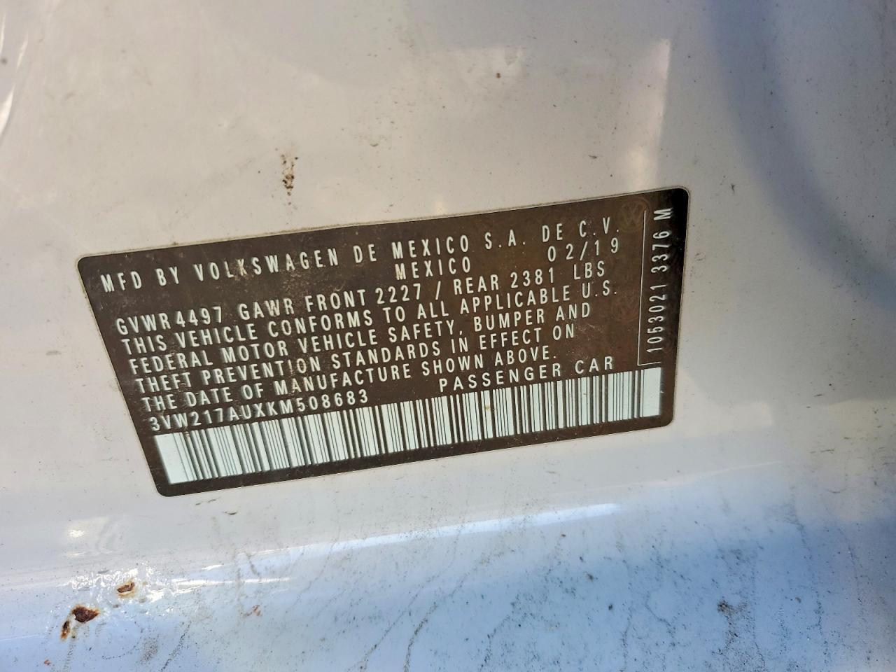 2019 Volkswagen Golf Sportwagen S - zdjęcie 14