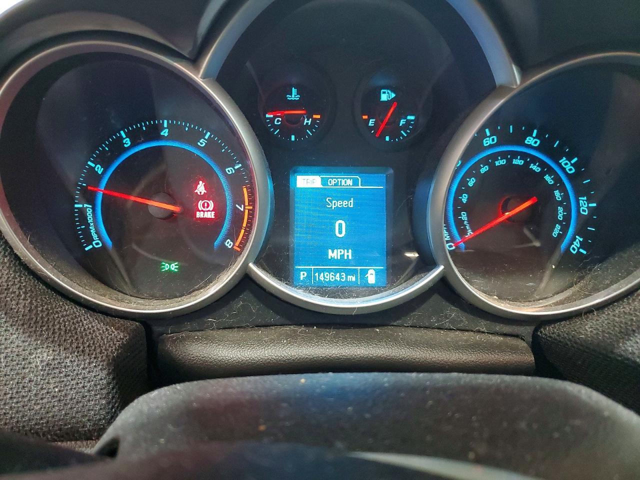 2013 Chevrolet Cruze Lt - zdjęcie 9